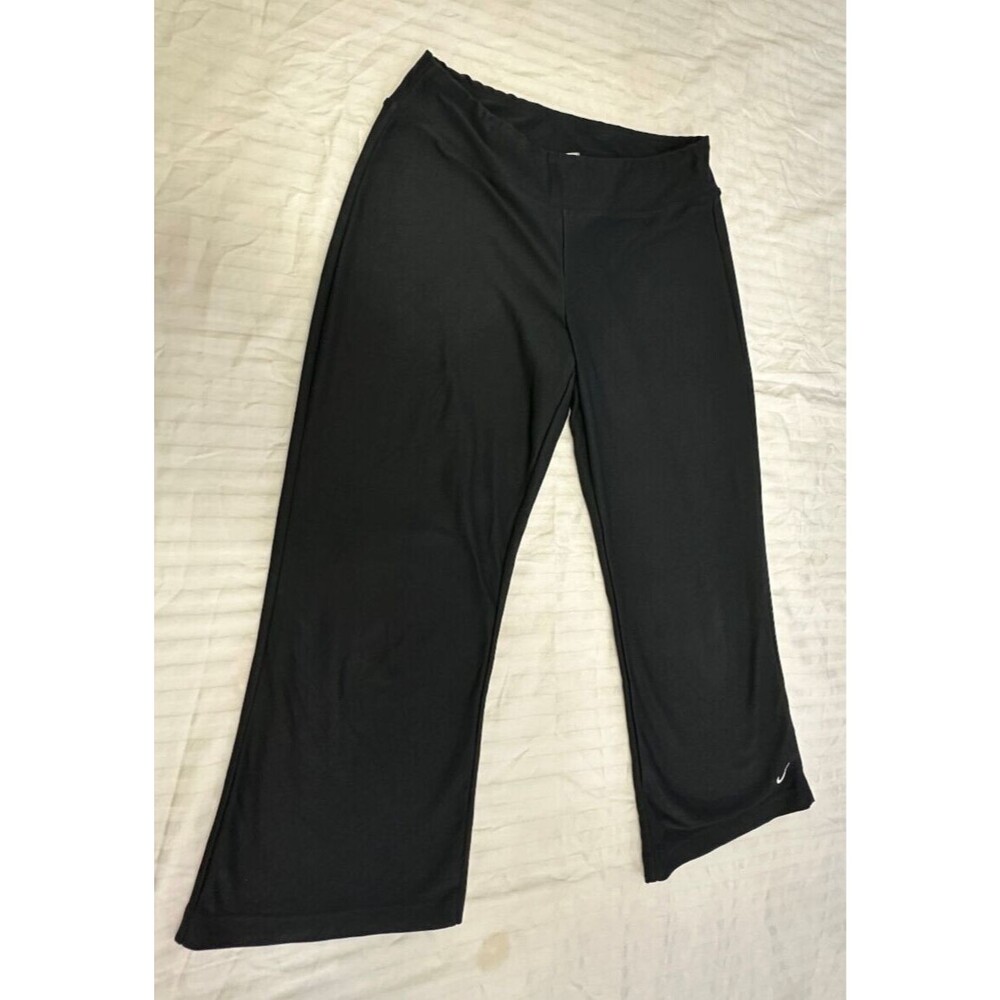 NIKE FIT DRY WOMENS ATHLETIC YOGA CAPRIS PANTS SIZE S 4-6